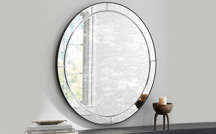 4mm 5mm grey color Antique mirror for bathroom home decoration