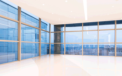 8.38mm reflective laminated glass for curtain wall