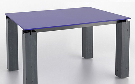 36 “x48” rectangular tempered table top