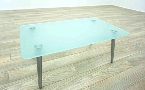 36 “x48” rectangular tempered table top