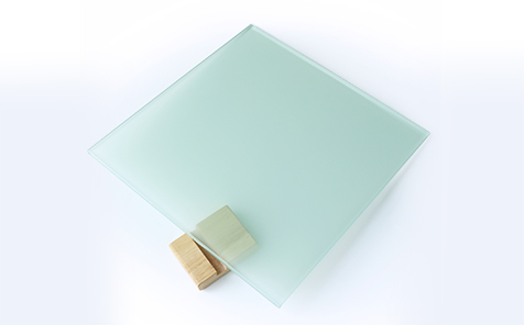 Privacy protection tempered frosted silk screen printing glass