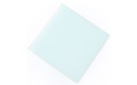 6mm tempered frosted silk screen printing glass for table top