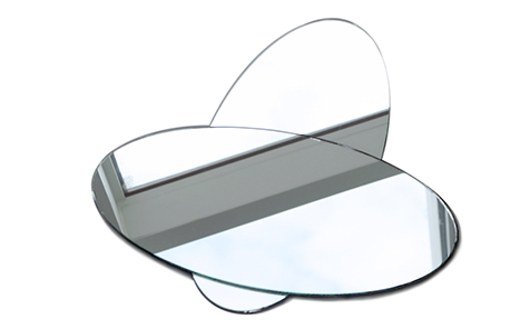 Oval edging shatterproof mirror safety mirror