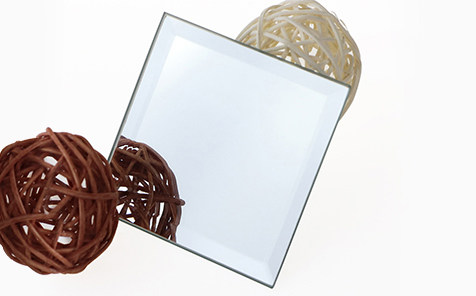 Square bevel shatterproof mirror silver mirror