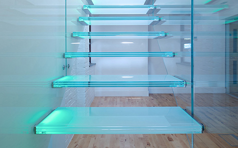 Multilayer laminated glass for stairs（Accept custom size and thickness）