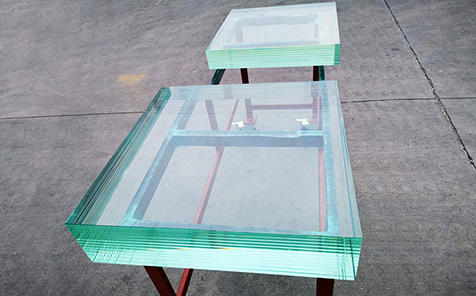 Multilayer laminated glass for security huts（Accept custom size and thickness）