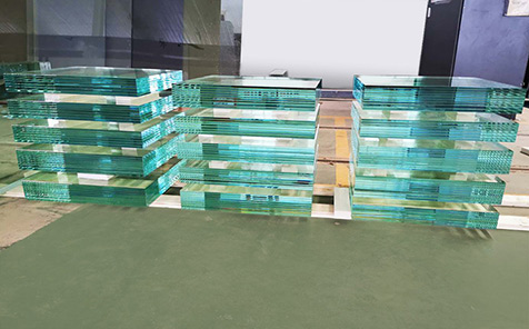 Multilayer laminated glass for security huts（Accept custom size and thickness）