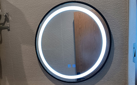 led mirror round bathroom mirror with light